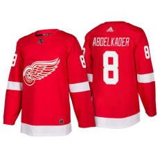 Detroit Red Wings #8 Justin Abdelkader Red 2018 Season New Outfitted Jersey