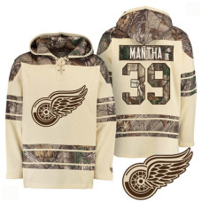 Detroit Red Wings Old Time Natural Realtree Camo Anthony Mantha #39 Hoodie