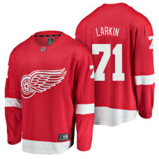 Detroit Red Wings #71 Breakaway Player Dylan Larkin Jersey Red