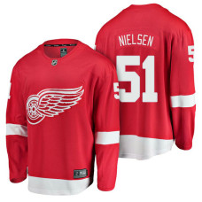 Detroit Red Wings #51 Breakaway Player Frans Nielsen Jersey Red