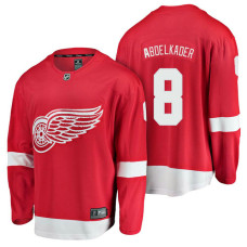 Detroit Red Wings #8 Breakaway Player Justin Abdelkader Jersey Red