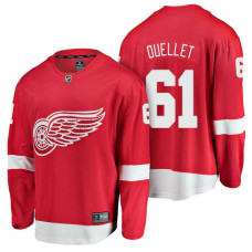 Detroit Red Wings #61 Breakaway Player Xavier Ouellet Jersey Red