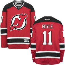 New Jersey Devils #11 Brian Boyle Red 2017 Draft Premier Hockey Jersey