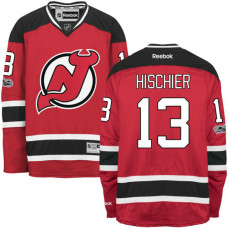 New Jersey Devils #13 Nico Hischier Red 2017 Draft Premier Hockey Jersey