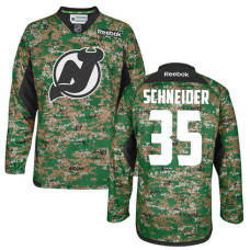 New Jersey Devils Cory Schneider #35 Camo Veteran's Day Jersey