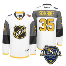 New Jersey Devils Cory Schneider #35 White 2016 All-Star Premier Jersey