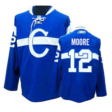 Montreal Canadiens Dickie Moore #12 Blue Alternate Jersey