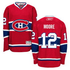 Montreal Canadiens Dickie Moore #12 Red Home Jersey