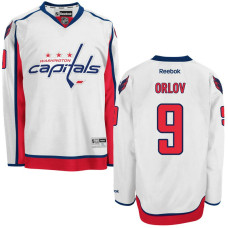 Dmitry Orlov #9 Washington Capitals White Premier Away Jersey