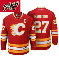 Dougie Hamilton #27 Calgary Flames Red Throwback Alternate Jersey