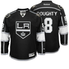 Los Angeles Kings  #8 Drew Doughty Black 100th Patch Premier Jersey