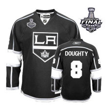 Youth Los Angeles Kings Drew Doughty #8 Black 2014 Stanley Cup Home Jersey