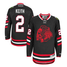 Chicago Blackhawks Duncan Keith #2 Black 2014 Stadium Series Jersey