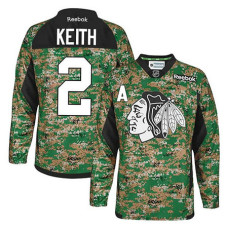 Chicago Blackhawks Duncan Keith #2 Camo Veteran's Day Jersey