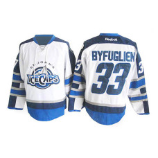 Winnipeg Jets Dustin Byfuglien #33 White St. John's IceCaps Jersey