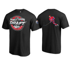 Edmonton Oilers Kailer Yamamoto Black 2017 Draft Player Pictorial T-shirt