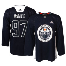 Edmonton Oilers #97 Navy New Season Practice Connor McDavid Jersey