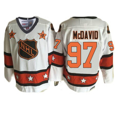 Edmonton Oilers #97 Connor McDavid White 1981 ALL Star Throwback Jersey