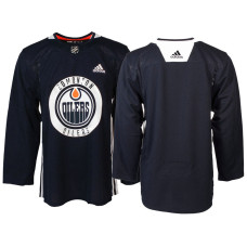 Edmonton Oilers Navy Adidas Pro Authentic Practice Jersey