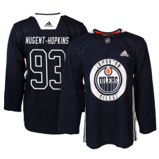 Edmonton Oilers #93 Navy New Season Practice Ryan Nugent-Hopkins Jersey