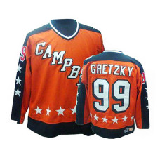 Edmonton Oilers Wayne Gretzky #99 Orange Throwback Jersey