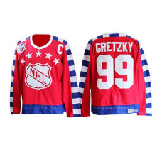 Edmonton Oilers Wayne Gretzky #99 Red Throwback Jersey