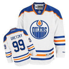 Women's Edmonton Oilers Wayne Gretzky #99 White Away Jersey