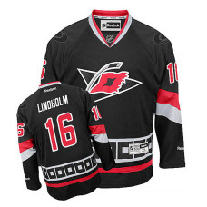 Carolina Hurricanes Elias Lindholm #16 Black Alternate Jersey