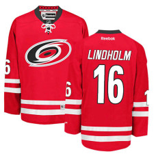 Carolina Hurricanes Elias Lindholm #16 Red Home Jersey