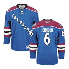 Colorado Avalanche Erik Johnson #6 Blue Alternate With Jersey 2022 Stanley Cup Champions Patch