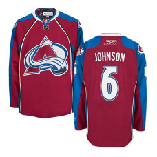 Colorado Avalanche Erik Johnson #6 Burgundy Red Home Jersey