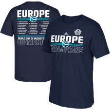 Europe Team Black 2016 World Cup Of Hockey Phantom Champions Roster T-shirt