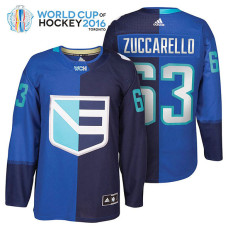 Ice Hockey Mats Zuccarello #63 Royal 2016 World Cup Premier Player Jersey