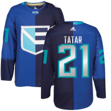 Europe Team 2016 World Cup of Hockey #21 Tomas Tatar Blue Premier Jersey