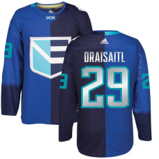 Europe Team 2016 World Cup of Hockey #29 Leon Draisaitl Blue Premier Jersey