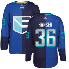 Europe Team 2016 World Cup of Hockey #36 Jannik Hansen Blue Premier Jersey