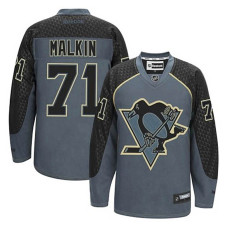 Pittsburgh Penguins Evgeni Malkin #71 Charcoal Cross Check Fashion Jersey