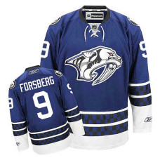 Nashville Predators Filip Forsberg #9 Blue Alternate Jersey