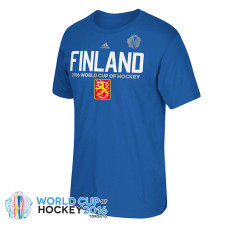 Finland Hockey World Cup of Hockey 2016 Pride Blue T-Shirt