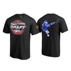 Florida Panthers Owen Tippett Black 2017 Draft Player Pictorial T-shirt