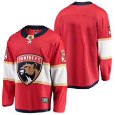 Florida Panthers Red Fanatics Branded Blank Jersey With 2023 Stanley Cup Patch