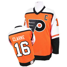 Philadelphia Flyers Bobby Clarke #16 Orange Authentic Jersey