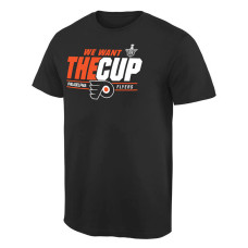 Philadelphia Flyers Black 2016 Stanley Cup Playoffs Bound T-Shirt