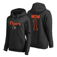 Philadelphia Flyers 2018 Fanatics Mother's Day Number 1 Mom Pullover Hoodie Black