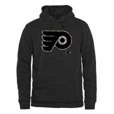 Philadelphia Flyers Black Rink Warrior Fleece Pullover Hoodie