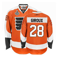 Philadelphia Flyers Claude Giroux #28 Orange Stanley Cup Home Finals Jersey