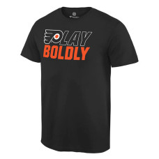 Philadelphia Flyers Black Fan Favorite Team Slogans T-Shirt