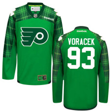 Philadelphia Flyers Jakub Voracek #28 Green St. Patrick's Day Jersey