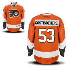 Philadelphia Flyers Shayne Gostisbehere #53 Orange Alternate Premier Player Jersey