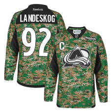 Colorado Avalanche Gabriel Landeskog #92 Camo Veteran's Day Jersey